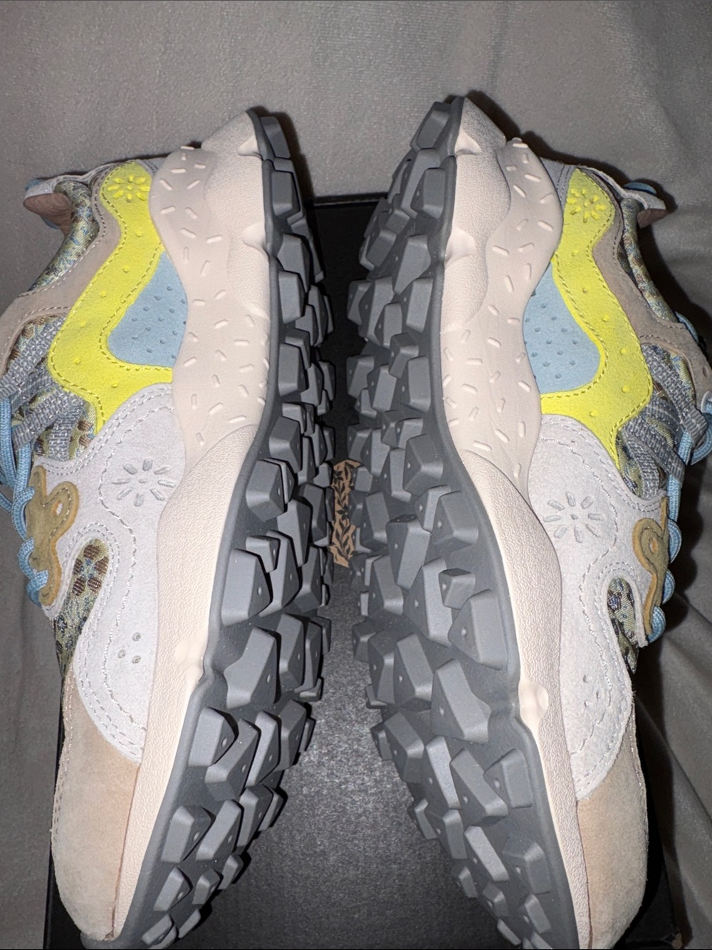NWT Flower Mountain Yamano 3 Sneaker in Cream Yellow - Picture 12 of 15